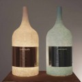 Stolní lampa v barevném nebulitu In-es.artdesign Luce Liquid1