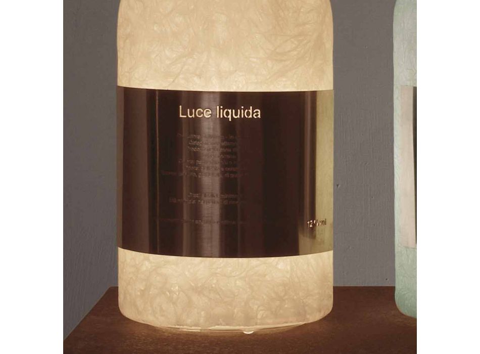 Stolní lampa v barevném nebulitu In-es.artdesign Luce Liquid1 Viadurini