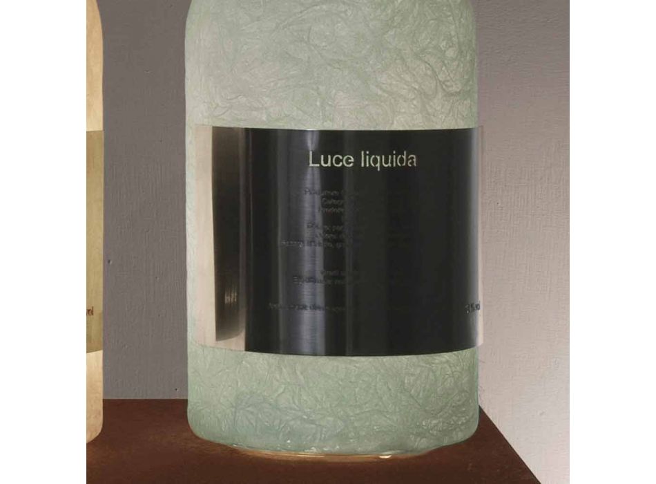 Stolní lampa v barevném nebulitu In-es.artdesign Luce Liquid1 Viadurini