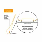 Designová plastová lampa se světelnou vázou na květiny - Ampule od Myyour Viadurini