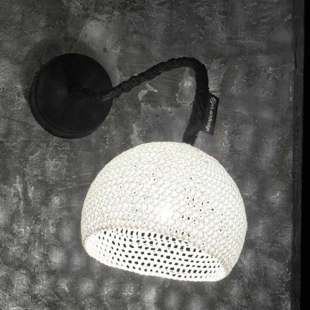 Žárovková a bavlněná nástěnná svítidla In-es.artdesign Moderní textura A1 Viadurini