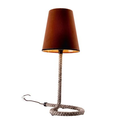 Tkanina a stolní lampa Grilli Snake vyrobená v Itálii Viadurini