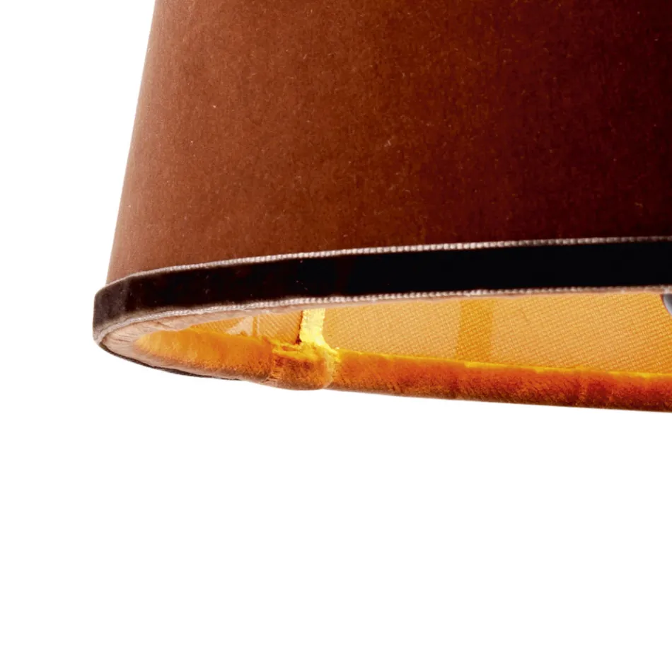 Tkanina a stolní lampa Grilli Snake vyrobená v Itálii Viadurini