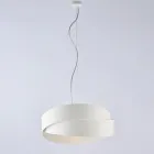 Skleněná a kovová lampa ideální pro stylové dekorace – Nebula Viadurini