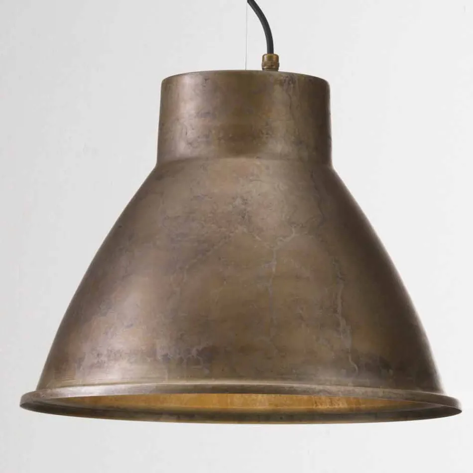 Průmyslová lampa železa závěsném Loft Media Il Fanale Viadurini