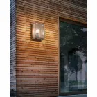 Průmyslová lampa z mosazi a skleněnou deskou Světlo Viadurini