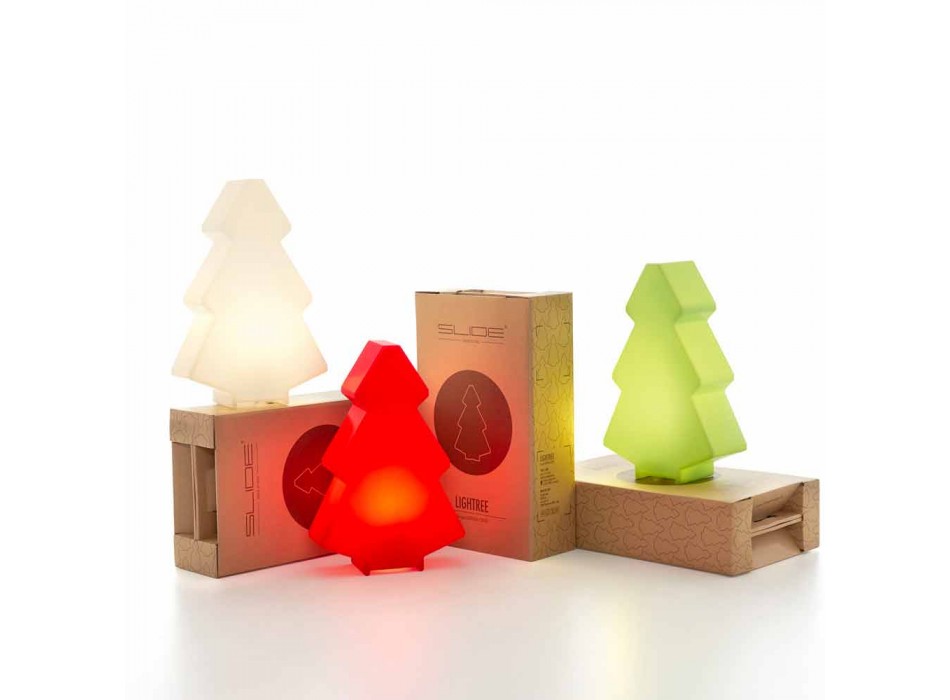 Vnitřní lampa stolu / podlahy Slide Vánoční strom Lightree vyrobený v Itálii Viadurini