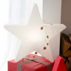 Vnitřní nebo venkovní bílá, červená nebo zelená LED, solární lampa nebo lampa E27 - Natalestar Viadurini