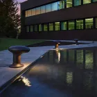 Led zahradní lampa v šedé nebo hnědé litinové designě - Bitta od Il Fanale Viadurini