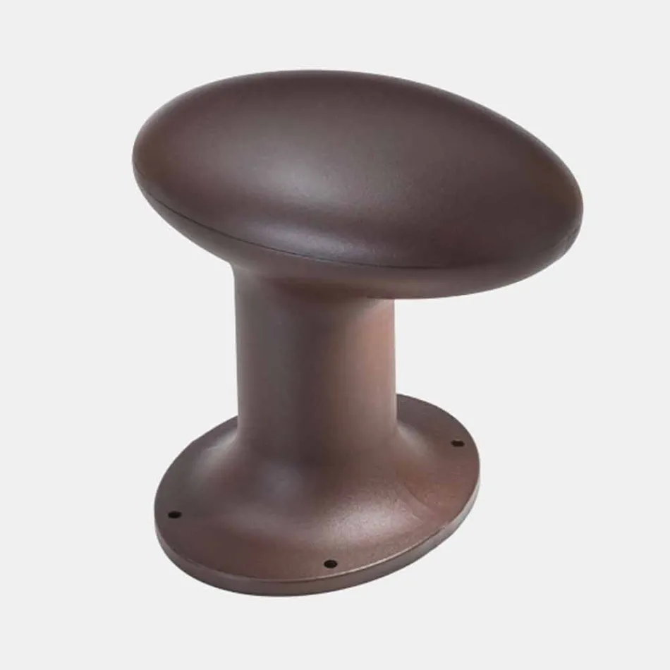 Led zahradní lampa v šedé nebo hnědé litinové designě - Bitta od Il Fanale Viadurini