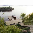 Designová led zahradní lampa v šedé nebo hnědé litině - Bitta od Il Fanale Viadurini