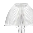 Led stolní lampa z průhledného plexiskla Made in Italy - Odette Viadurini