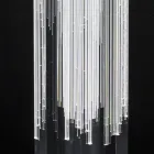 Led Crystal Stojací lampa Satin Akryl Design Triptych - Crystol Viadurini