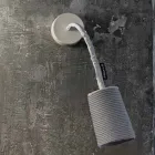 Moderní nástěnná svítidla In-es.artdesign Malování A Stripe nebulit a vlna Viadurini