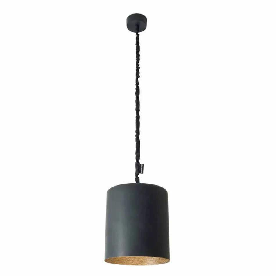 Moderní závěsná lampa In-es.artdesign Bin Resin blackboard Viadurini
