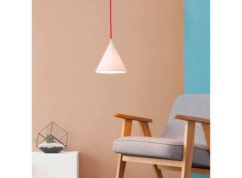 Moderní závěsná lampa In-es.artdesign Pop 2 laprene barevná Viadurini