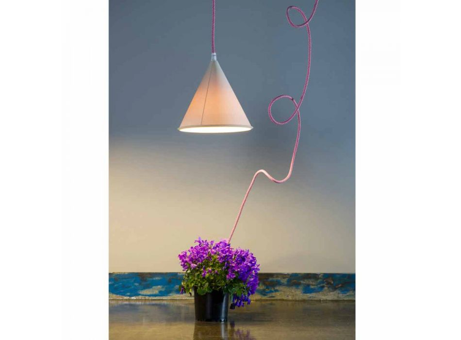 Moderní závěsná lampa In-es.artdesign Pop 2 laprene barevná Viadurini