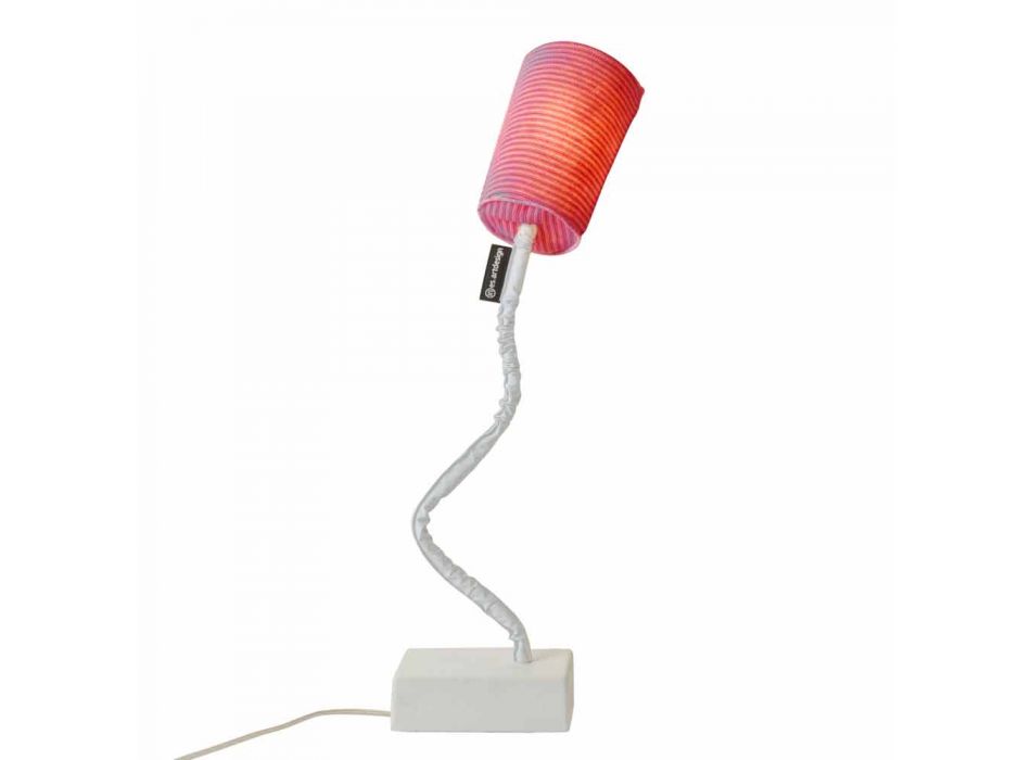 Moderní stolní lampa In-es.artdesign Barva T Stripe in wool Viadurini