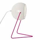 Moderní stolní lampa In-es.artdesign Ručně vyrobená bavlněná textura T1 Viadurini