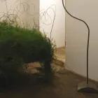 Moderní bílá stojací lampa nebulit In-es. Design Luna H210cm Viadurini