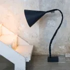 Moderní stojací lampa In-es. Design Květinová tabule z pryskyřice Viadurini