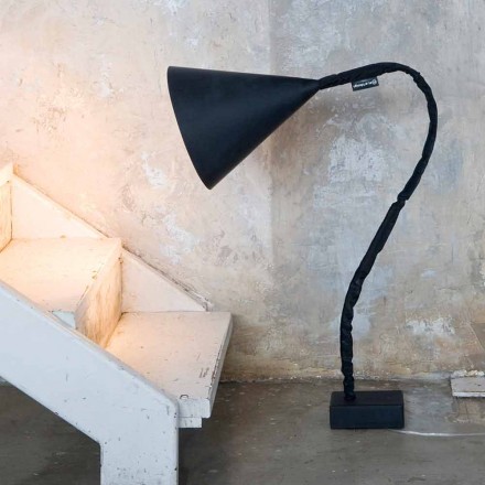 Moderní stojací lampa In-es. Design Květinová tabule z pryskyřice Viadurini
