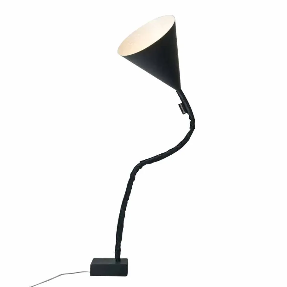 Moderní stojací lampa In-es. Design Květinová tabule z pryskyřice Viadurini