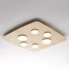 Moderní skleněná a kovová lampa pro stylovou interiérovou dekoraci – Kepler Viadurini