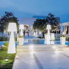 Moderní venkovní lampa Slide Pivot bright white vyrobená v Itálii Viadurini