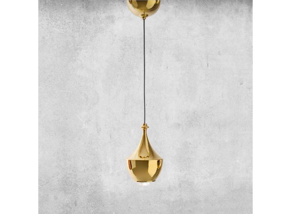 Moderní závěsná lampa v keramice Vyrobeno v Itálii - Lustrini L3 Aldo Bernardi Viadurini