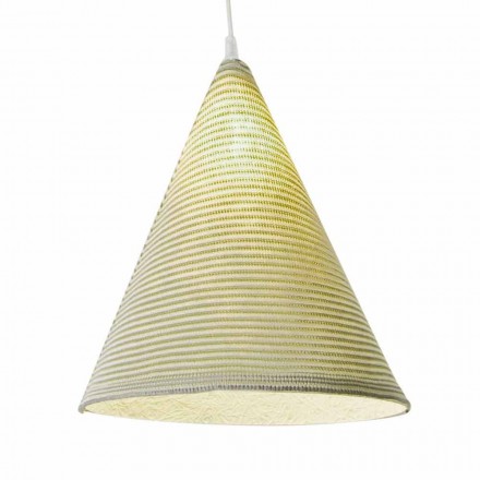 Moderní závěsná žárovka In-es.artdesign Jazz Stripe v barevné vlně Viadurini