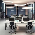 Moderní kulatá závěsná lampa z polyethylenu vyrobená v Itálii - Slide Giotto Viadurini