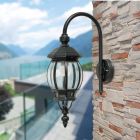 Venkovní nástěnné svítidlo ve vintage stylu z hliníku Made in Italy - Empire Viadurini