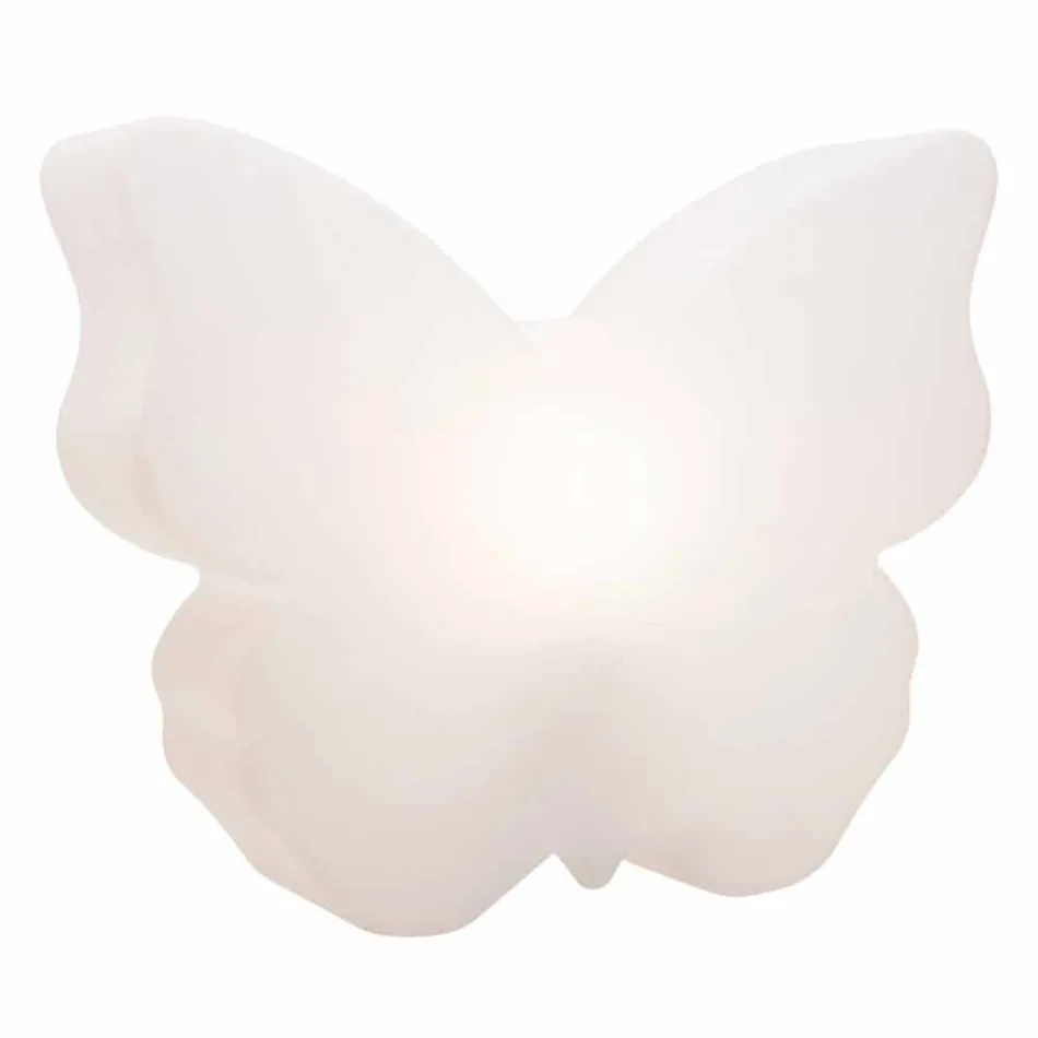 Lampa do exteriéru nebo interiéru, White Butterfly Modern Design - Farfallastar Viadurini