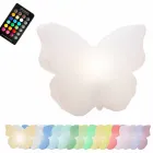 Lampa do exteriéru nebo interiéru, White Butterfly Modern Design - Farfallastar Viadurini