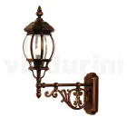 Venkovní nástěnné svítidlo z hliníku Made in Italy - Leona Viadurini