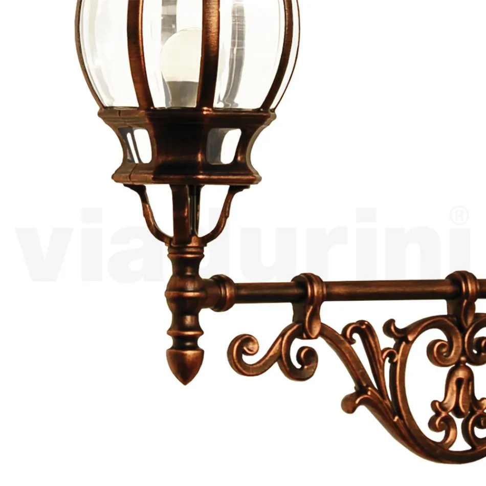 Venkovní nástěnné svítidlo z hliníku Made in Italy - Leona Viadurini