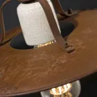 řemesla a dolů keramiky lampy a Metallo Kristen Ferroluce Viadurini