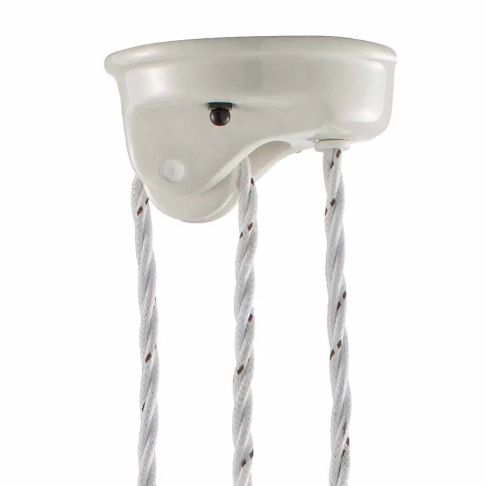 Lampa downs ruční keramiku Melissa Ferroluce Viadurini