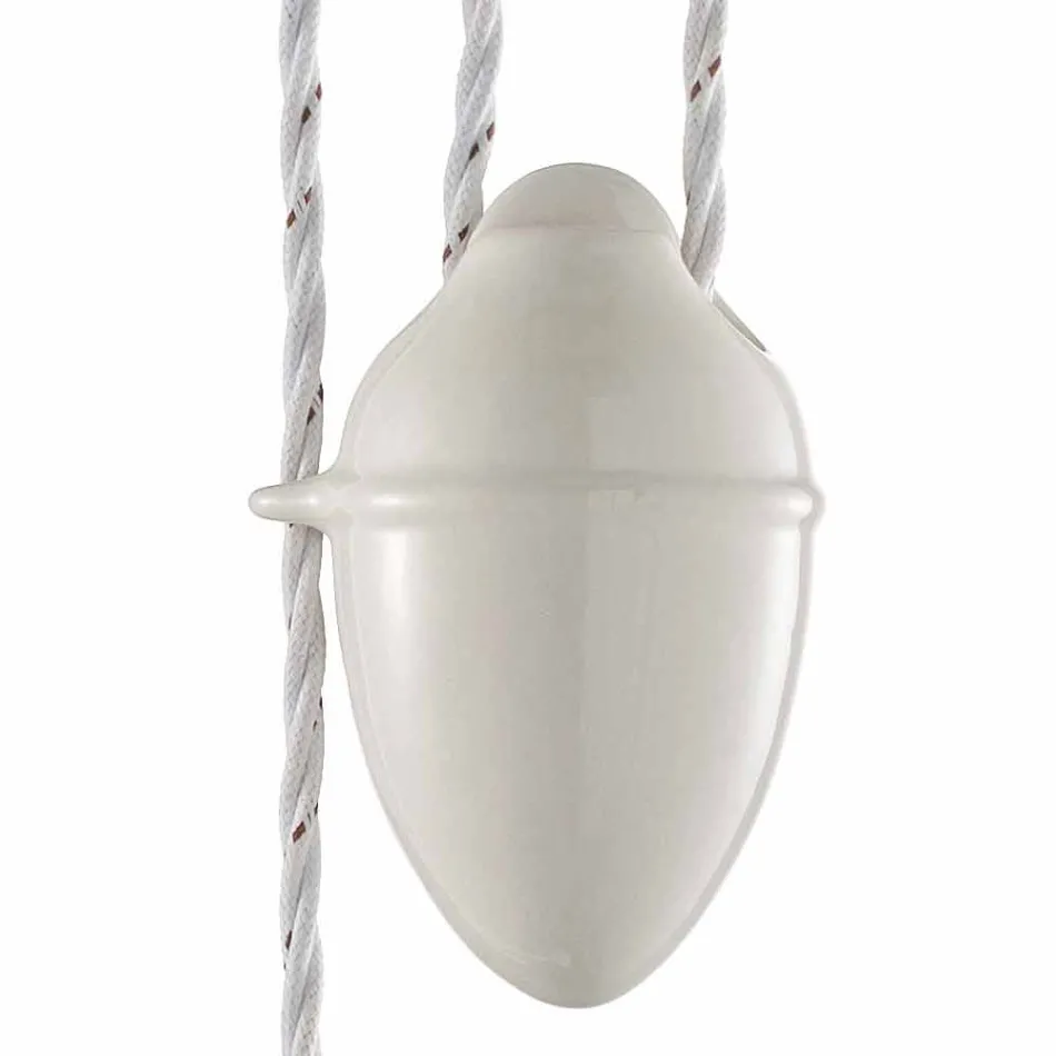 Lampa downs ruční keramiku Melissa Ferroluce Viadurini