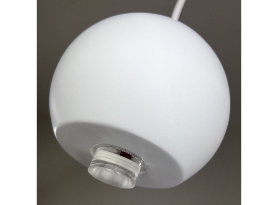 Moderní závěsná lampa v keramice Vyrobeno v Itálii - Lustrini L5 Aldo Berrnardi Viadurini