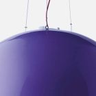 Barevné závěsné svítidlo Slide Cupole polyethylen vyrobené v Itálii Viadurini