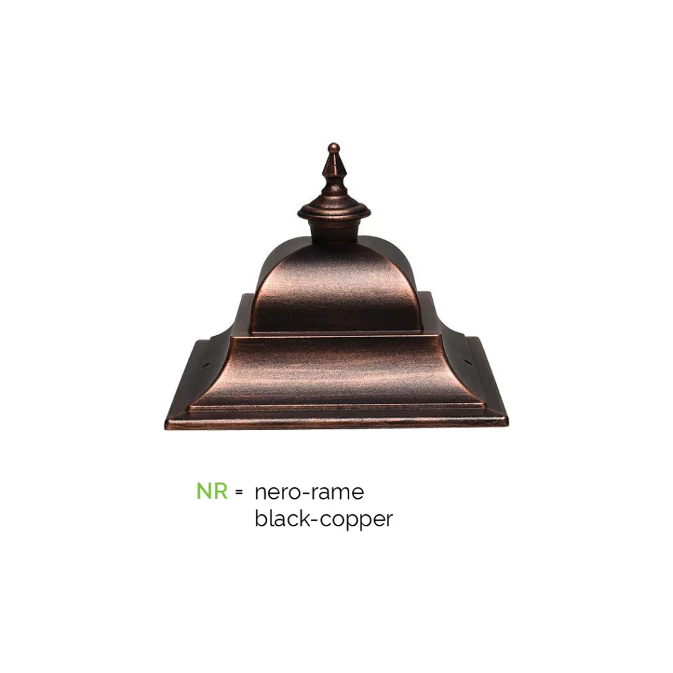 Venkovní závěsné svítidlo z hliníku a skla Made in Italy - Bonaria Viadurini