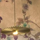 Závěsná lampa ve skládané přírodní mosazi 3 velikosti - Pliè od Il Fanale Viadurini