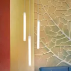 Suspenzní lampa metakrylát Slide Flux Závěsný tenký vyrobený v Itálii Viadurini