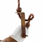 Nastavitelné závěsné svítidlo keramiky a metalo Alayna Ferroluce Viadurini