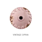 Ručně vyráběná závěsná lampa ze železa a keramiky s mřížkou - průmyslová Viadurini