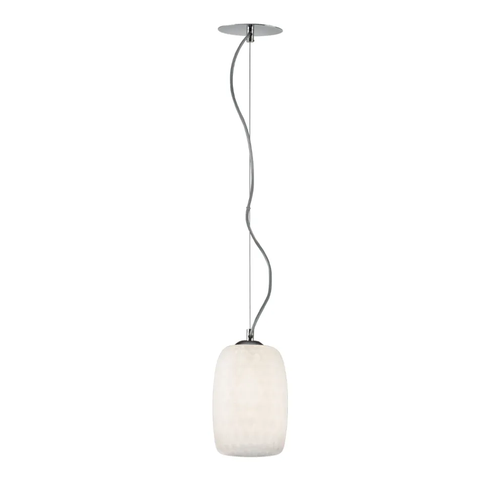 Ručně vyráběná závěsná lampa z foukaného benátského skla - Cloe Balloton Viadurini