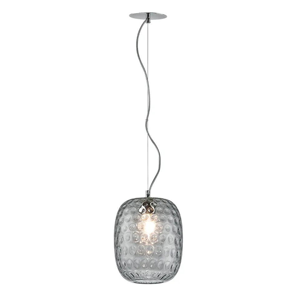 Ručně vyráběná závěsná lampa z foukaného benátského skla - Cloe Balloton Viadurini