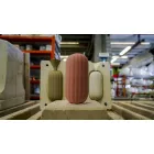 Žlutá nebo zelená retro keramická závěsná lampa vyrobená v Itálii - Ferroluce Lariat Viadurini